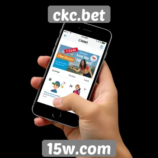 Interface e usabilidade do ckc.bet em dispositivos móveis